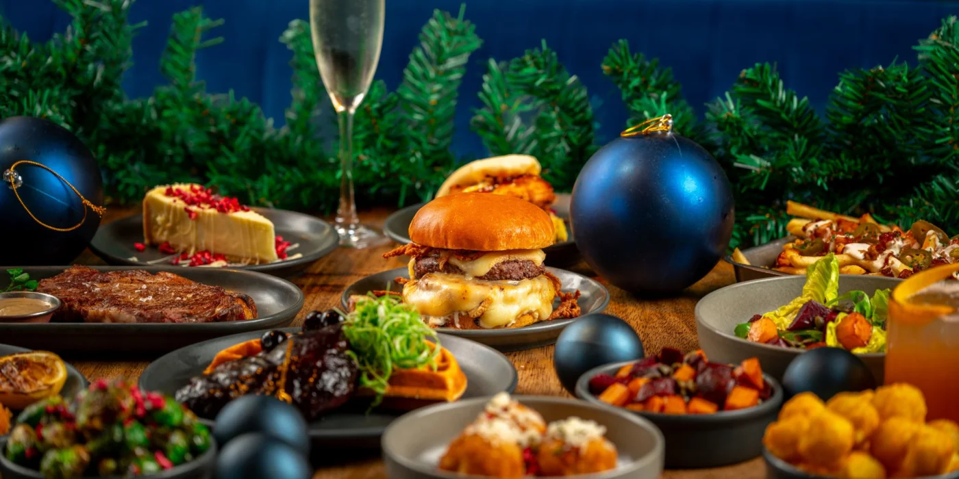 Christmas food at Dirty Bones