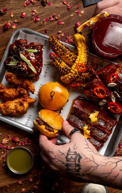 Dirty Bones Valentine's Platter